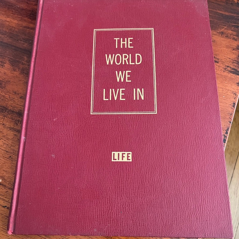 Life 'The World We Live In' Red Book